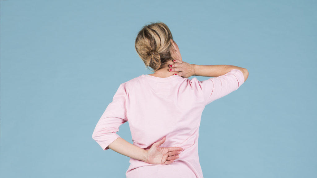 Herniated disc pain caused by pinched nerve